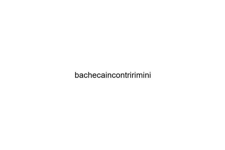 bachecaincontririmini