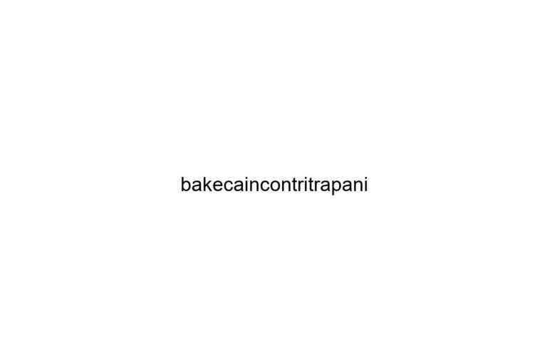 bakecaincontritrapani