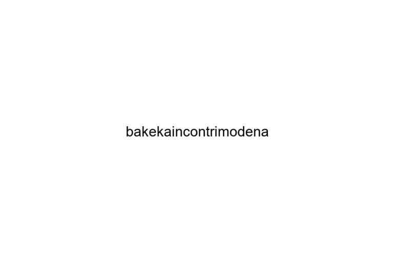 bakekaincontrimodena