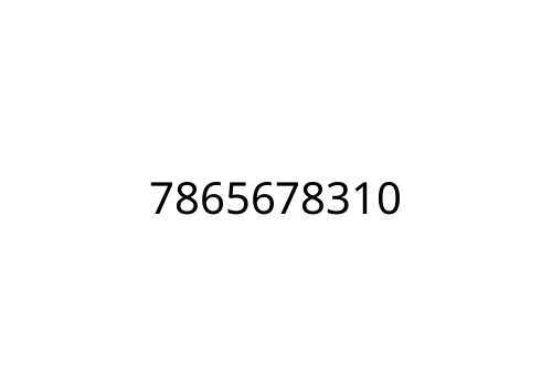 7865678310