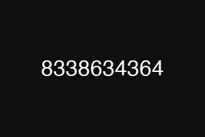 8338634364