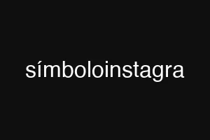 símboloinstagra