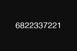 6822337221