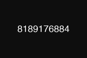 8189176884
