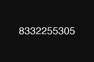 8332255305
