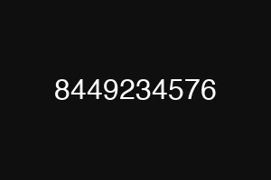8449234576